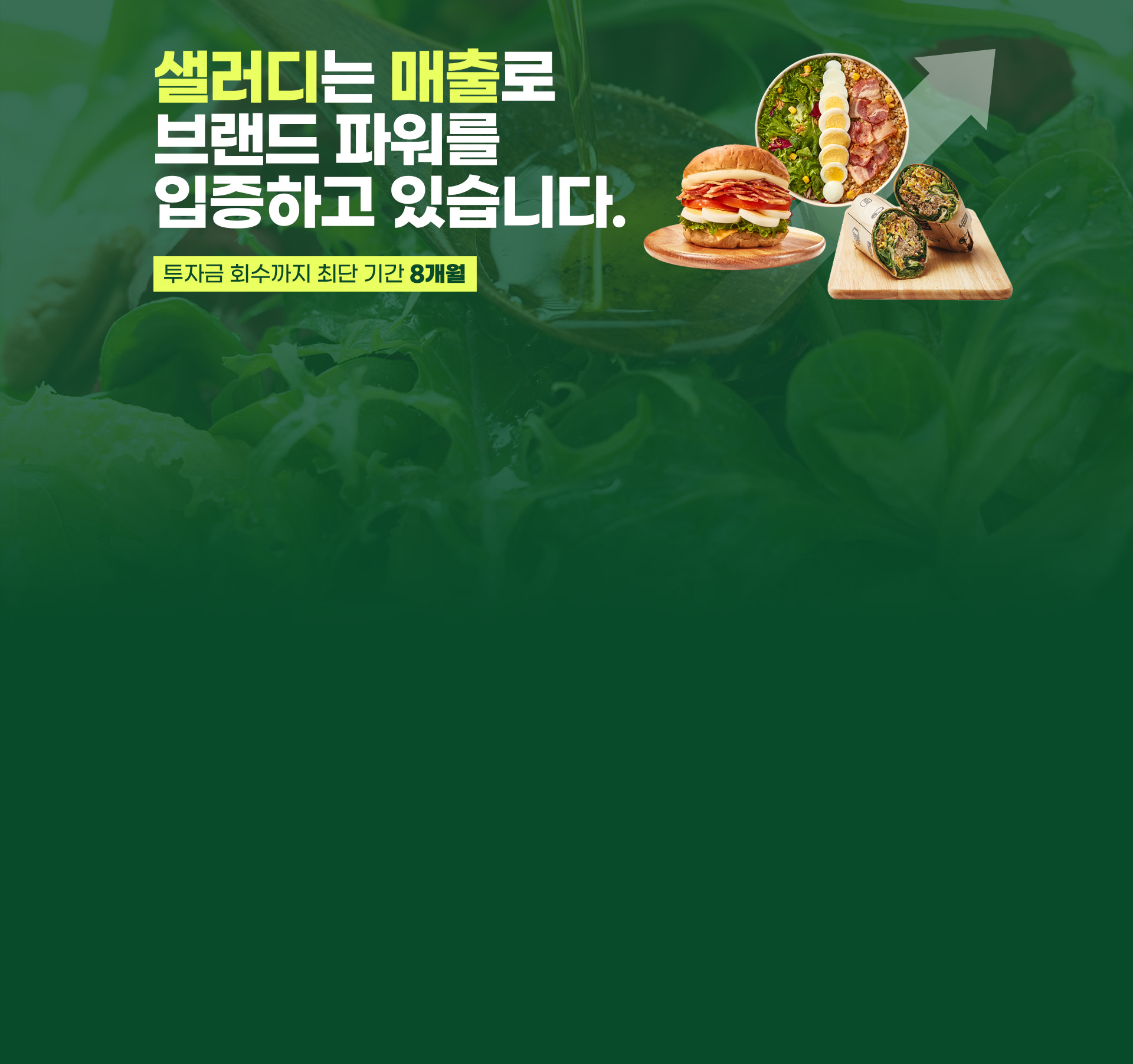 샐러디 지점매출